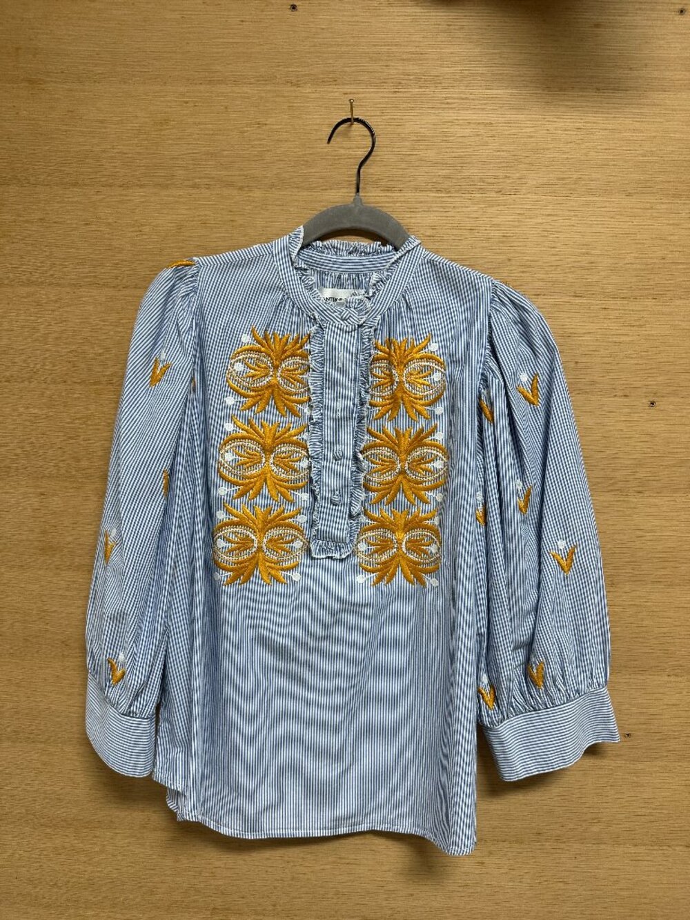Antik Batik Blue/White Blouse